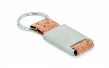 Logotrade advertising products photo of: Key ring with cork webbing Kerava