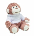 Teddy monkey plush, White