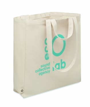 Logo trade promotional items image of: Recycled cotton shopping bag