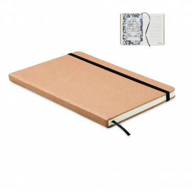 Logo trade business gift photo of: A5 notebook recycled carton