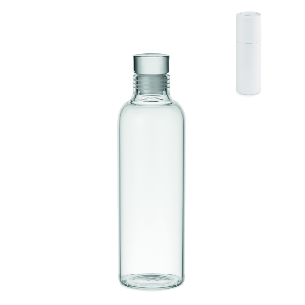 Logo trade promotional merchandise image of: Borosilicate bottle 500 ml