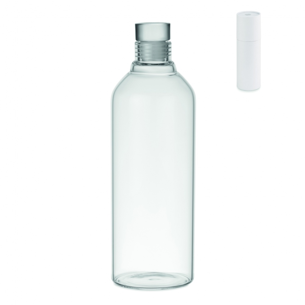 Logo trade advertising product photo of: Borosilicate bottle 1L