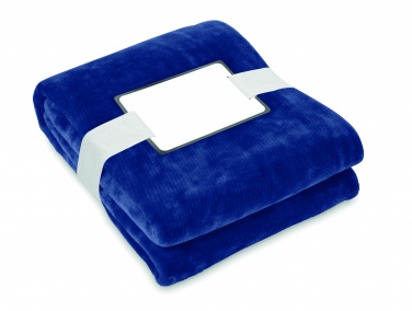 Logo trade promotional merchandise photo of: RPET fleece blanket 280 gr/m²