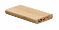 4000 mAh Bamboo power bank, Wood