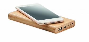 Logotrade promotional giveaways photo of: 6000 mAh Bamboo power bank