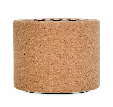 Logotrade corporate gifts photo of: Round cork wireless speaker