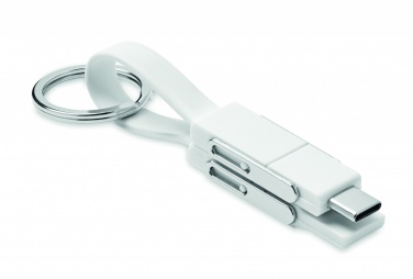 Logo trade business gift photo of: keying with 4 in 1 cable