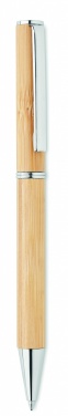 Logotrade promotional merchandise photo of: Bamboo twist type ball pen