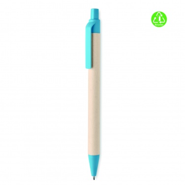 Logo trade corporate gifts image of: Milk carton paper ball pen