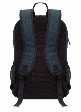 Logotrade promotional giveaway image of: Laptop backpack in canvas