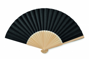 Logo trade promotional merchandise image of: Manual hand fan