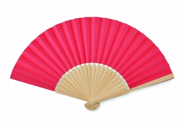 Logo trade promotional giveaways picture of: Manual hand fan