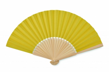 Logo trade promotional giveaways picture of: Manual hand fan