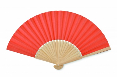 Logo trade promotional gifts image of: Manual hand fan