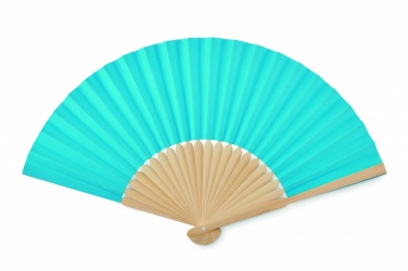 Logo trade promotional merchandise photo of: Manual hand fan