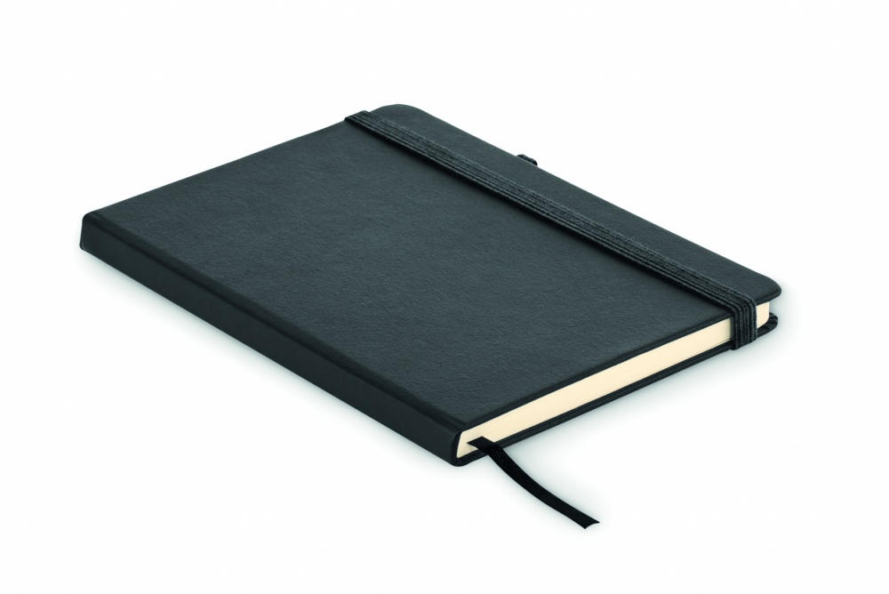 Logotrade business gift image of: Recycled Leather A5 notebook