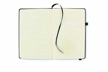 Logo trade promotional products image of: Recycled Leather A5 notebook