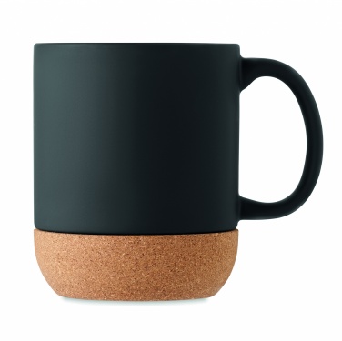 Logotrade promotional product picture of: Matt ceramic cork mug 300 ml