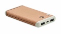 Wireless 10000mAh PowerBank, Beige