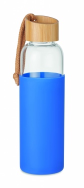 Logo trade promotional gifts picture of: Glass Bottle 500 ml in pouch