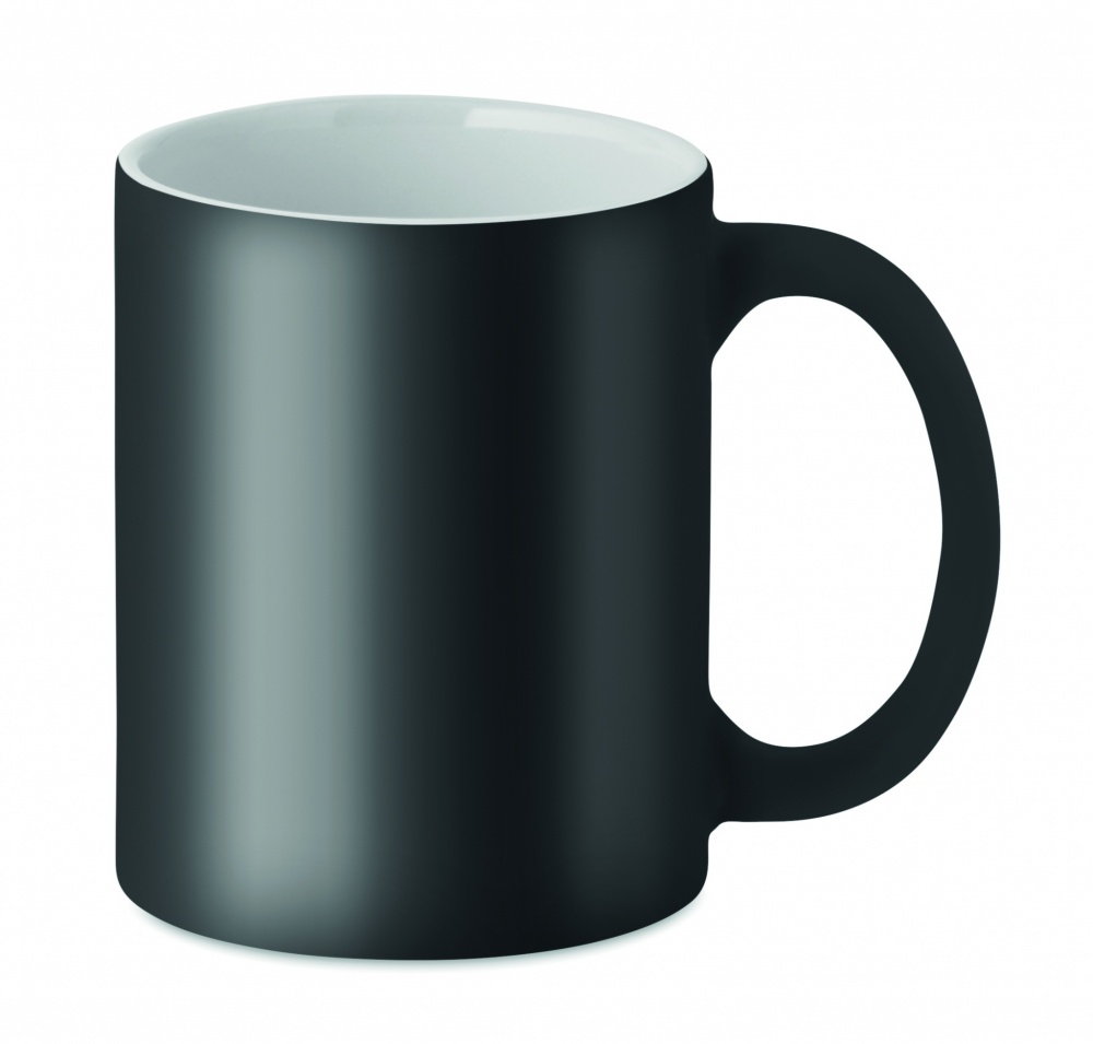 Logo trade business gifts image of: Matt coloured mug 300 ml