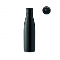 Thermometer bottle 500ml, Black