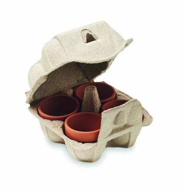 Logotrade promotional gift picture of: Egg carton growing kit