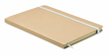 Logo trade promotional product photo of: A5 recycled carton notebook