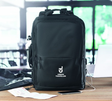 Logotrade promotional gift image of: Backpack 600D RPET