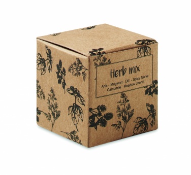 Logotrade business gift image of: Herb seed bomb in carton box