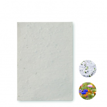 Logo trade promotional merchandise photo of: A6 wildflower seed paper sheet