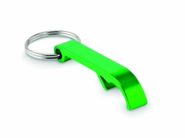 Logo trade promotional gifts image of: Recycled aluminium key ring