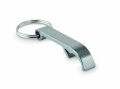 Recycled aluminium key ring, Silver