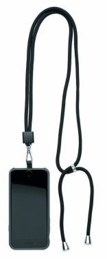 Logotrade corporate gift picture of: RPET Phone holder lanyard