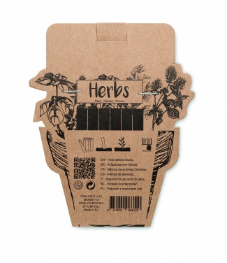 Logo trade promotional item photo of: Herb seeds sticks