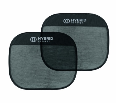 Logo trade promotional merchandise picture of: Set of 2 car sun shades