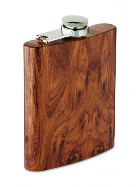 Logo trade promotional gifts picture of: Slim hip flask 190 ml