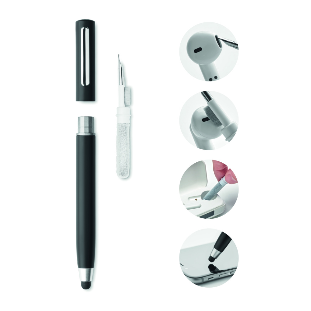 Logo trade corporate gift photo of: Stylus pen TWS cleanning set