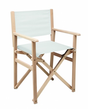 Logo trade advertising products picture of: Foldable wooden beach chair