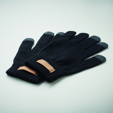 Logo trade advertising product photo of: RPET tactile gloves