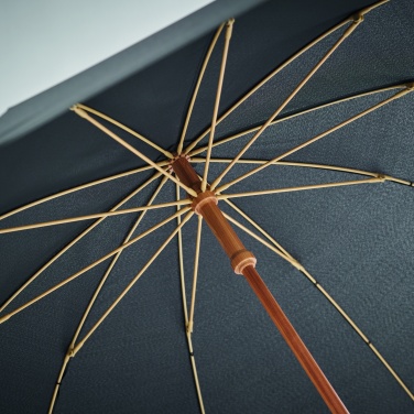 Logotrade promotional product picture of: 23,5 inch RPET/bamboo umbrella