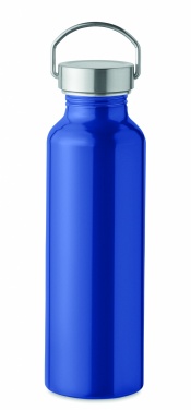 Logotrade promotional giveaway picture of: Recycled aluminum bottle 500 ml with a stainless steel handle cap