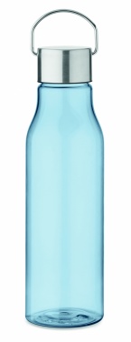 Logo trade promotional giveaways image of: RPET bottle with PP lid 600 ml