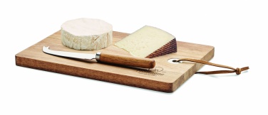 Logotrade promotional gift picture of: Acacia wood cheese board set Hannover