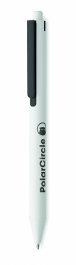 Logo trade corporate gift photo of: Recycled ABS push button pen