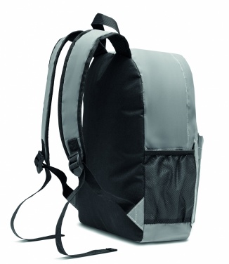 Logo trade corporate gifts image of: High reflective backpack 190T