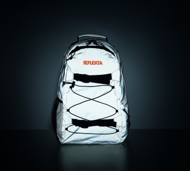 Logo trade promotional items picture of: High reflective backpack 190T