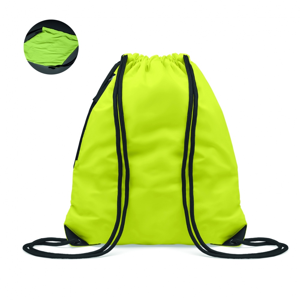 Logo trade promotional item photo of: Brightning drawstring bag