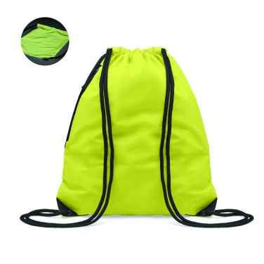 Logo trade promotional giveaways image of: Brightning drawstring bag