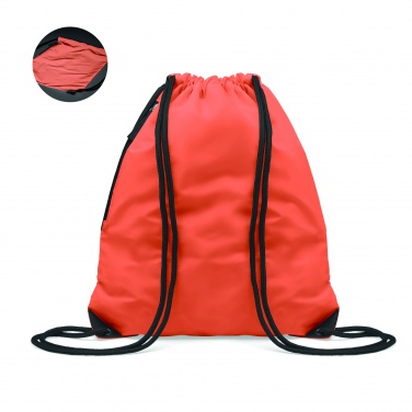 Logo trade promotional gifts image of: Brightning drawstring bag